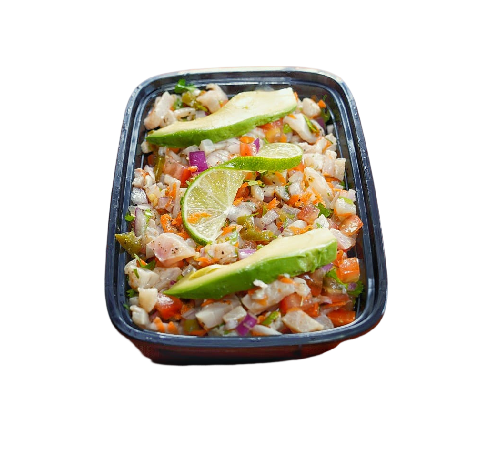 Ceviche de Pescado estilo Jalisco y Sinaloa